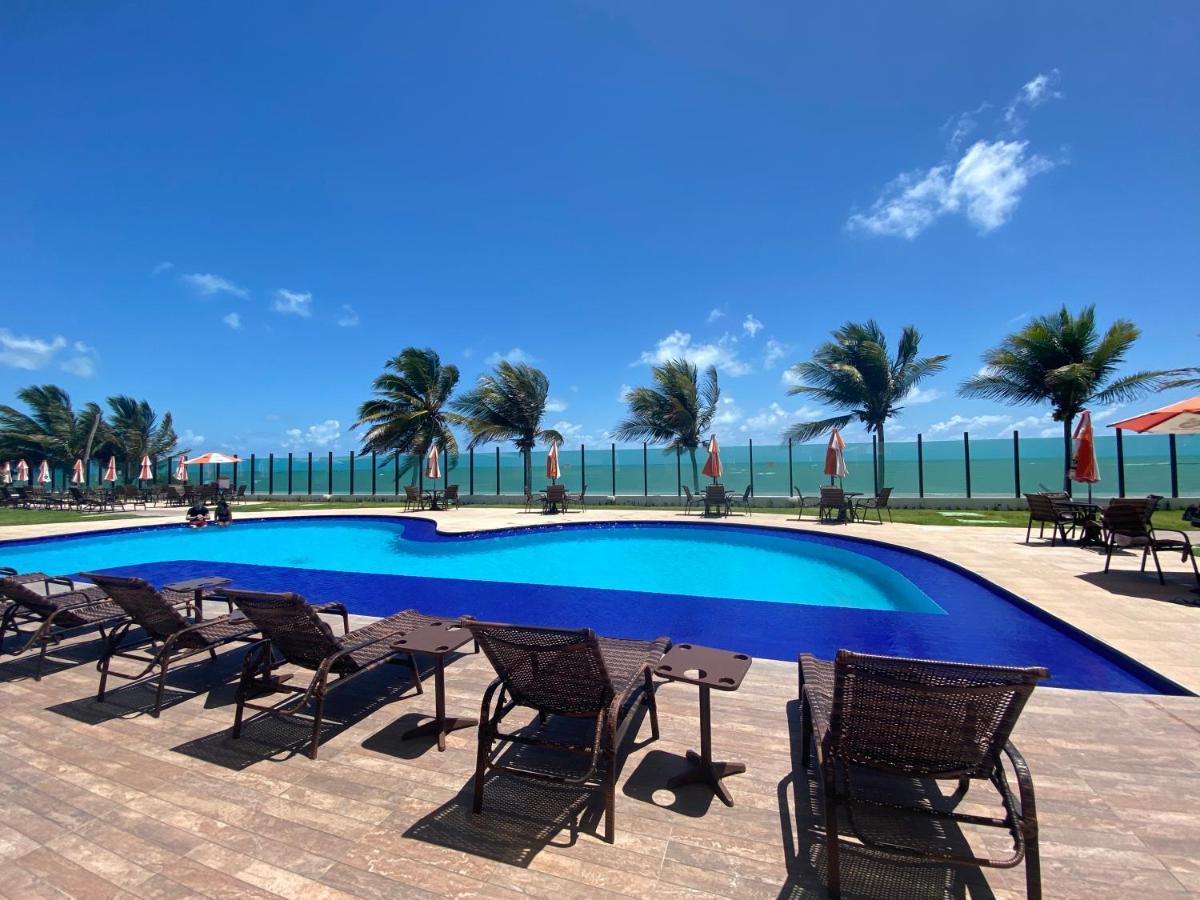 Tabatinga Residence Flat Pe Na Areia I Conde  Kültér fotó